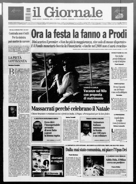 Il giornale : quotidiano del mattino